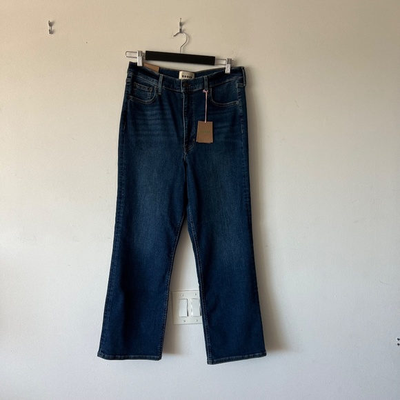 Boden High Rise True Straight Jeans size 31 / 32" in Indigo - Picture 5 of 10